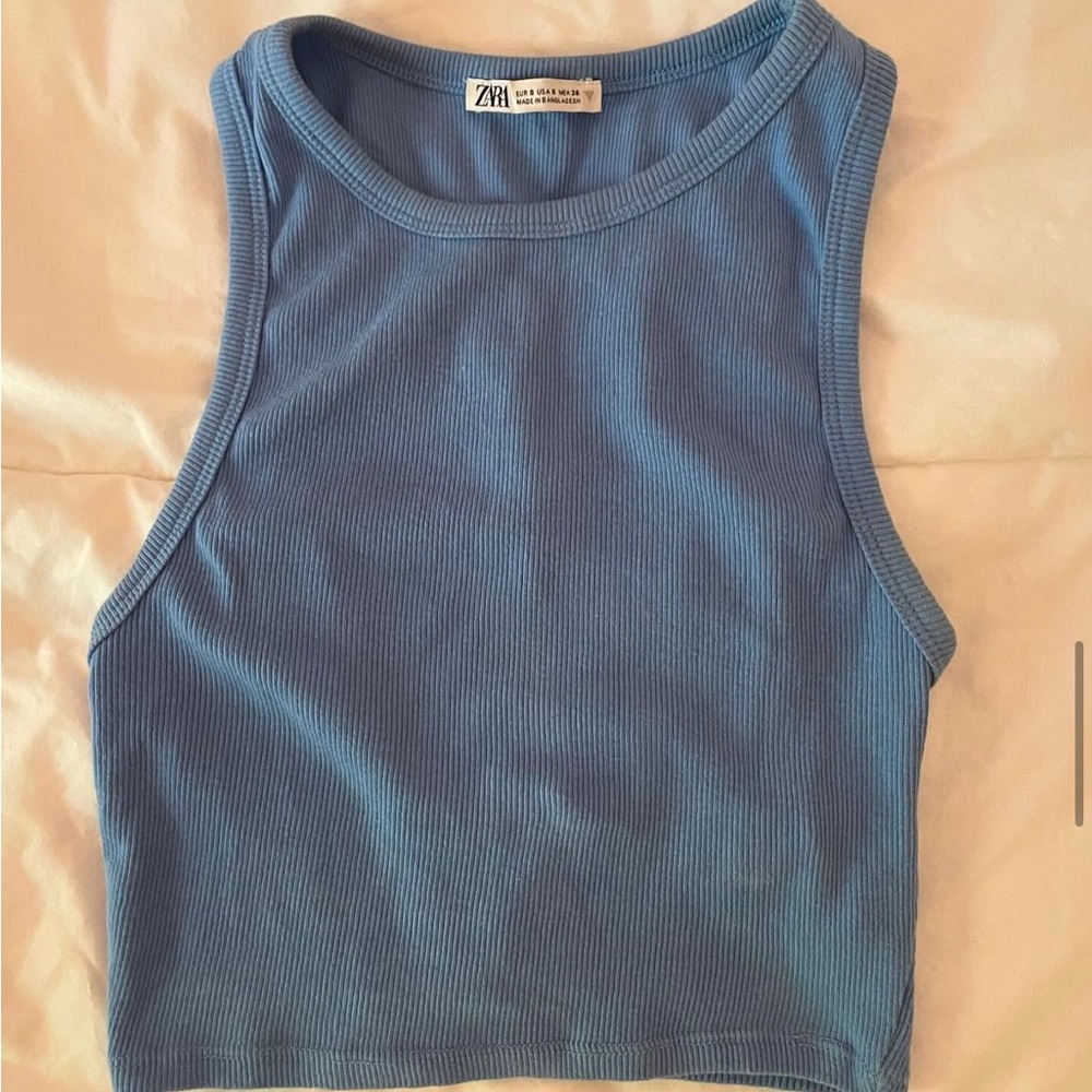 Light blue Zara Tank size S